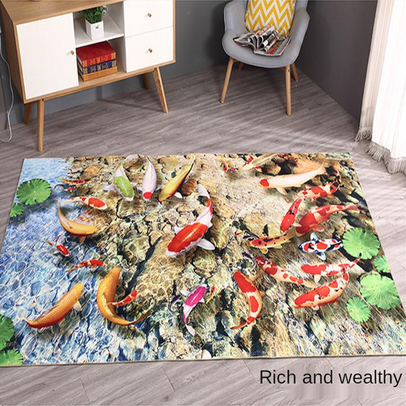Carpets 3D Printed Carpet Living Room Sofa Coffee Table Rug Bedroom Bedside Children Crawling Mat Kitchen Bathroom Non-slip Mats, 10
Carpets 3D Printed Carpet Living Room Sofa Coffee Table Rug Bedroom Bedside Children Crawling Mat Kitchen Bathroom Non-slip Mats, 10