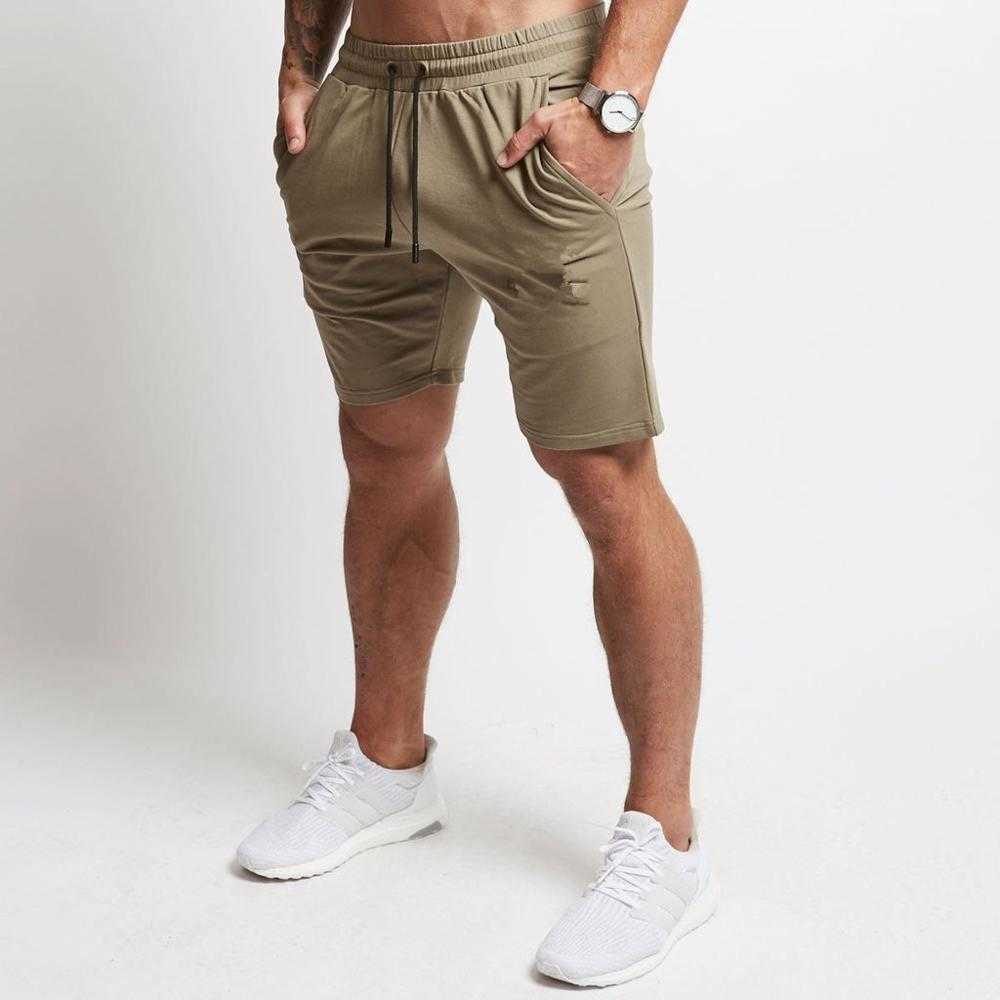 Summer Mens Slim Shorts Fashion Casual Gyms Jogger Workout Beach Short pants Sportswear 210629