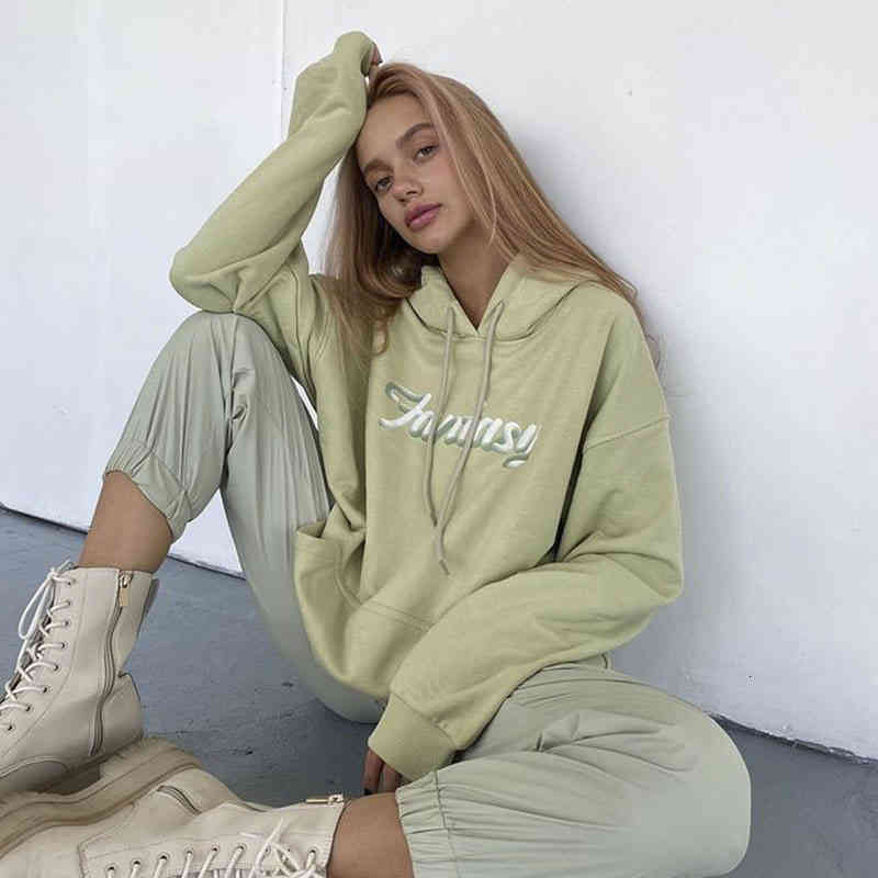 Women's Hoodies & Sweatshirts Vibe style sweater women's fashion ins autumn and winter Avocado Green loose outer hooded student college Plush Hoodie JN5X
Women's Hoodies & Sweatshirts Vibe style sweater women's fashion ins autumn and winter Avocado Green loose outer hooded student college Plush Hoodie JN5X