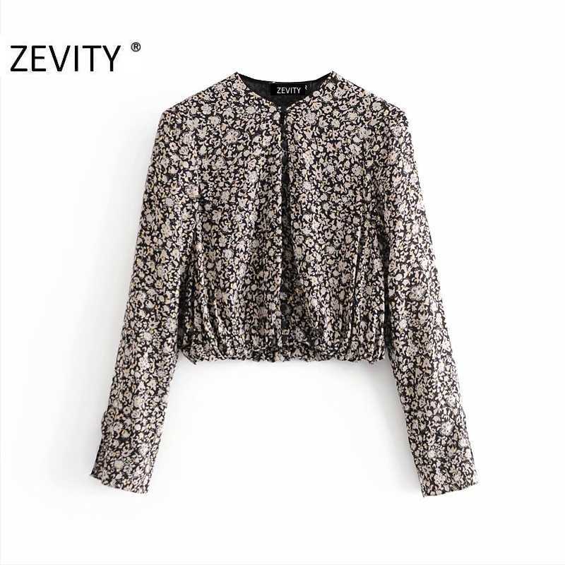 Zevity Women Fashion O Neck Flower Print Breasted Smock Blouse Office Ladies Long Sleeve Blusas Femininas Shirts Tops LS7259 210603, As pic ls7259hh
Zevity Women Fashion O Neck Flower Print Breasted Smock Blouse Office Ladies Long Sleeve Blusas Femininas Shirts Tops LS7259 210603, As pic ls7259hh