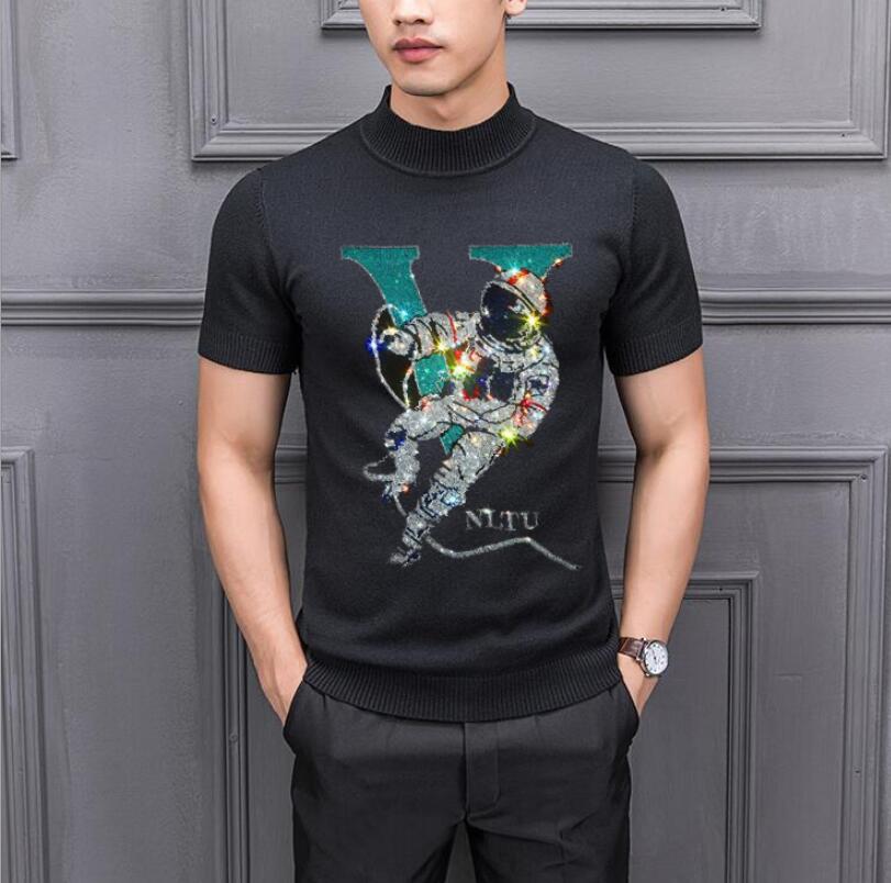 Summer Pullover Mens Diamond stone Sweaters Male Turtleneck Streetwear Sweater Knitwear Man Jumpers Autumn, White;black
Summer Pullover Mens Diamond stone Sweaters Male Turtleneck Streetwear Sweater Knitwear Man Jumpers Autumn, White;black