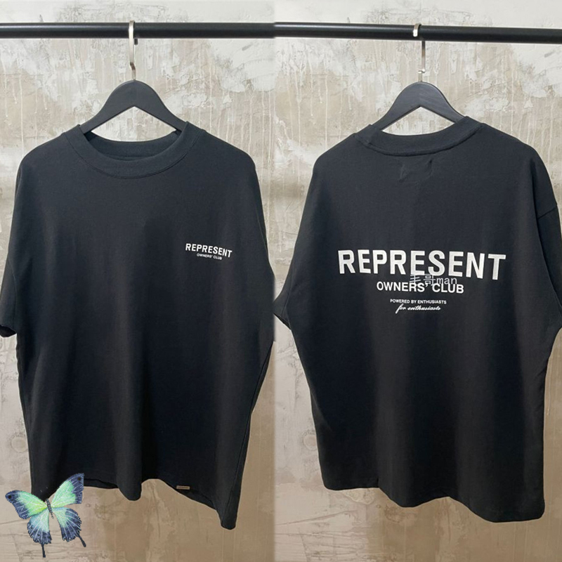 Represent Owner Club T-shirt Men Women High Quality Vintage Represent Tops Tees Original Photo, White;black
Represent Owner Club T-shirt Men Women High Quality Vintage Represent Tops Tees Original Photo, White;black