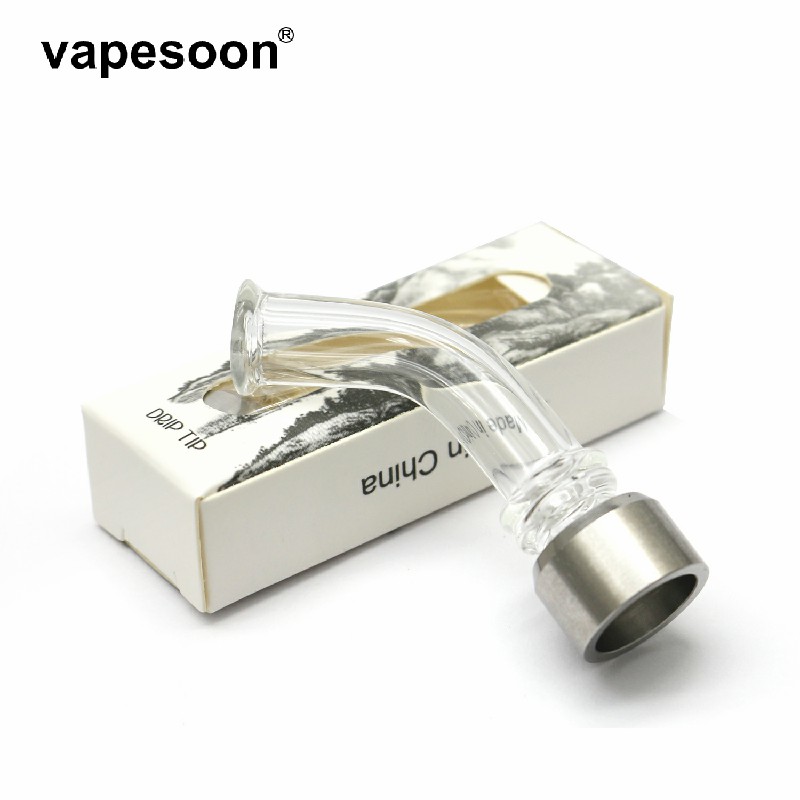 Long Curved Glass Metal TFV8 Baby V2 Drip Tip for SMOK TFV8 Baby V2 Tank Atomizer & Species Kit
Long Curved Glass Metal TFV8 Baby V2 Drip Tip for SMOK TFV8 Baby V2 Tank Atomizer & Species Kit