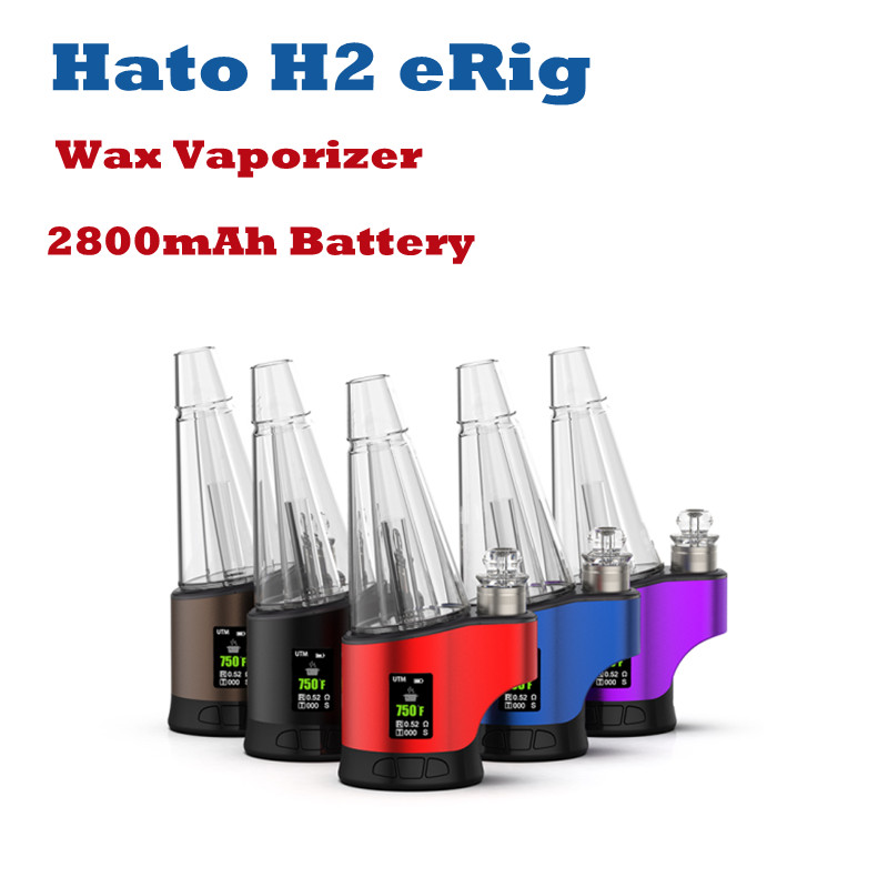 Hato H2 Enail Wax Vaporizer kits Concentrate Shatter Budder Dabs Rig 400F-700/800F Continuous Tempreature Setting 7 Color Lighting 2800mAh Battery, Please tell me the colors you want.
Hato H2 Enail Wax Vaporizer kits Concentrate Shatter Budder Dabs Rig 400F-700/800F Continuous Tempreature Setting 7 Color Lighting 2800mAh Battery, Please tell me the colors you want.