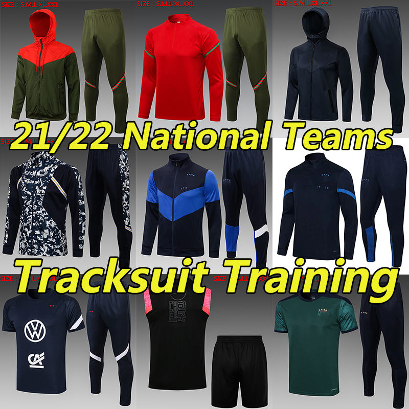 21/22 Ronaldo national team Survetement Soccer Tracksuits France English Ita Portogallo Korea Training Suit GRIEZMANN MBAPPE KANE Jogging Hoodies Jackets, Korea d568#
21/22 Ronaldo national team Survetement Soccer Tracksuits France English Ita Portogallo Korea Training Suit GRIEZMANN MBAPPE KANE Jogging Hoodies Jackets, Korea d568#