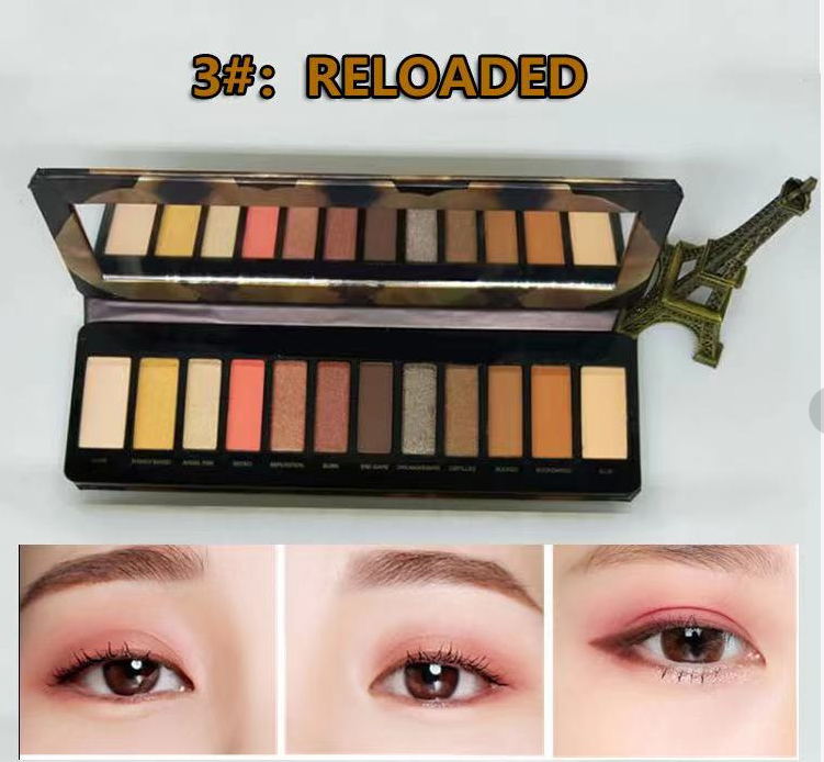 12color eye Shadow palette Matte reloader eyeshadows with Makeup Brush eyeshadow, Multi
12color eye Shadow palette Matte reloader eyeshadows with Makeup Brush eyeshadow, Multi