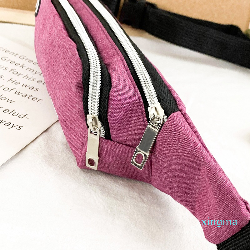 Fashion Multicolor Waist Packs Waterproof Running Bag Outdoor Sports Waistbag Riding Mobile Phone Fanny Pack Gym Belt Bags