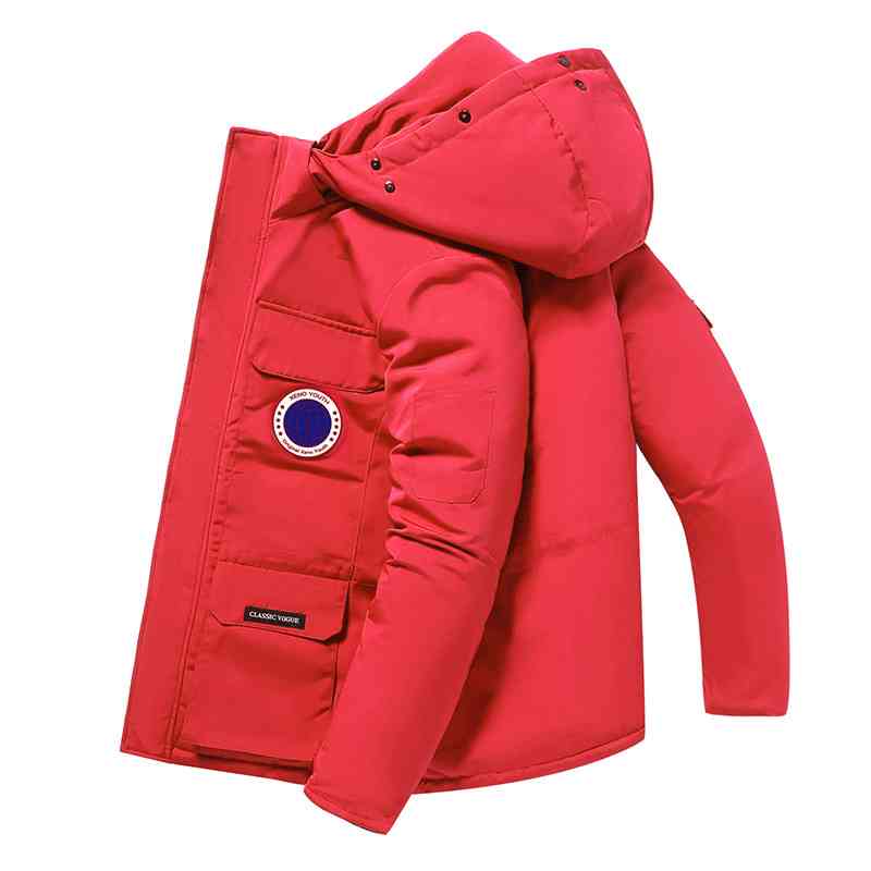 Fashion Canadian Down Map Table Jacket Raccoon Dog Real Hair Collar Men And Women Goose Down Jacket Thickened Parker Gooses Work Coat
Fashion Canadian Down Map Table Jacket Raccoon Dog Real Hair Collar Men And Women Goose Down Jacket Thickened Parker Gooses Work Coat