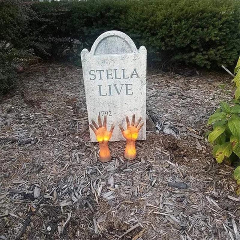 Party Decoration Ly Horror Ghost Hand Ornament Glowing Statue Creative Halloween Props For Home Garden Courtyard
Party Decoration Ly Horror Ghost Hand Ornament Glowing Statue Creative Halloween Props For Home Garden Courtyard