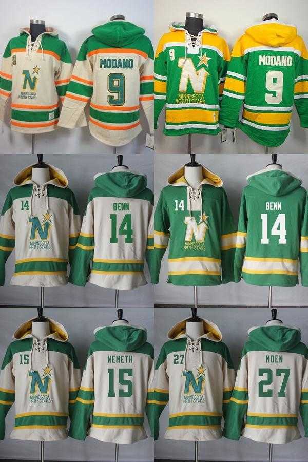 vintage Mens Minnesota North Stars 9 Mike Modano 14 Jamie Benn 15 Nemeth 27 Moen Beige Green Stitched Cheap Ice Hockey Hoodies, #15 beige
vintage Mens Minnesota North Stars 9 Mike Modano 14 Jamie Benn 15 Nemeth 27 Moen Beige Green Stitched Cheap Ice Hockey Hoodies, #15 beige