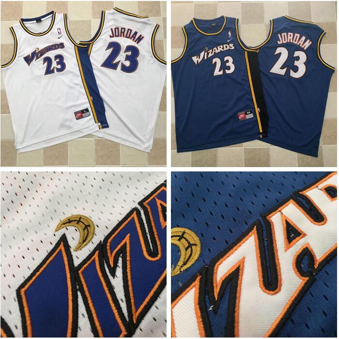 Stitched NBA jersey Washington Wizards 23 Michael Jordan Classics retro men Jerseys, Black;red
Stitched NBA jersey Washington Wizards 23 Michael Jordan Classics retro men Jerseys, Black;red