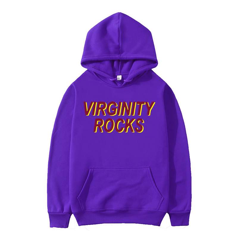 2020 harajuku virginity rocks Men's Hoodie Streetwear Men/women Autumn Casual Hoodies Sweatshirts Pullovers Tops sudadera Y0319
