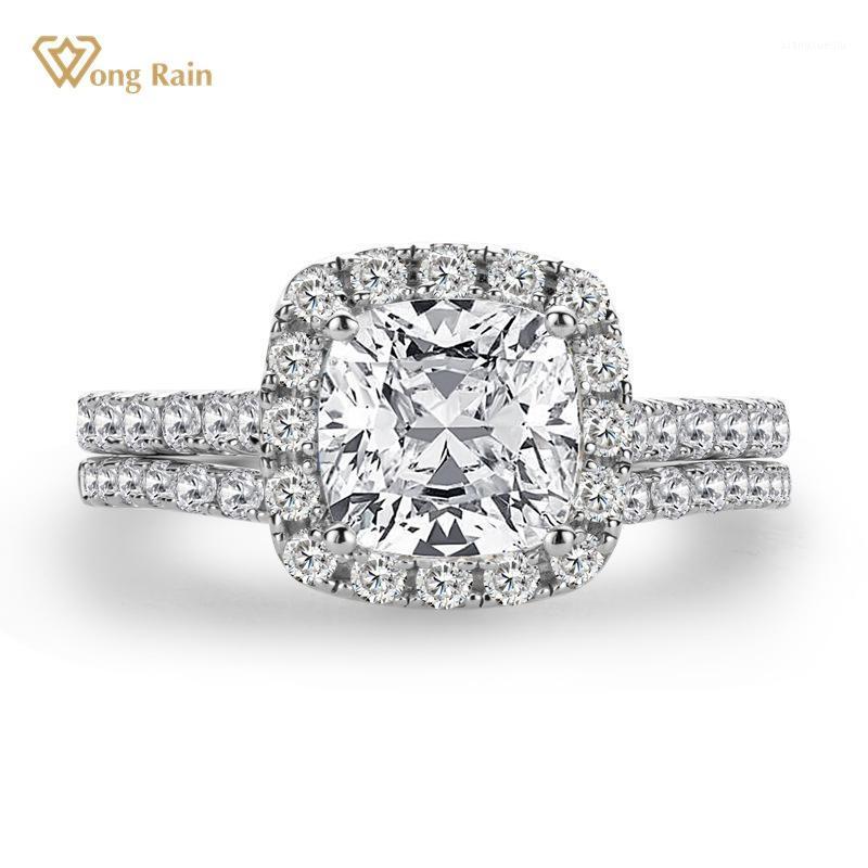 Cluster Rings Wong Rain 925 Sterling Silver Created Moissanite Diamonds Gemstone Wedding Engagement Luxury Ring Set Fine Jewelry Wholesale, Golden;silver
Cluster Rings Wong Rain 925 Sterling Silver Created Moissanite Diamonds Gemstone Wedding Engagement Luxury Ring Set Fine Jewelry Wholesale, Golden;silver