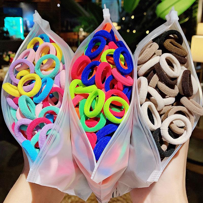 Hair Accessories 50/100pcs/Set Girls Colorful Nylon Small Elastic Bands Children Ponytail Holder Scrunchie Headband Kids, Slivery;white
Hair Accessories 50/100pcs/Set Girls Colorful Nylon Small Elastic Bands Children Ponytail Holder Scrunchie Headband Kids, Slivery;white