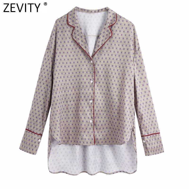 Zevity Women Vintage Totem Floral Print Casual Blouse Retro Office Ladies Long Sleeve Business Shirt Chic Blusas Tops LS7329 210603, As pic ls7329bb
Zevity Women Vintage Totem Floral Print Casual Blouse Retro Office Ladies Long Sleeve Business Shirt Chic Blusas Tops LS7329 210603, As pic ls7329bb