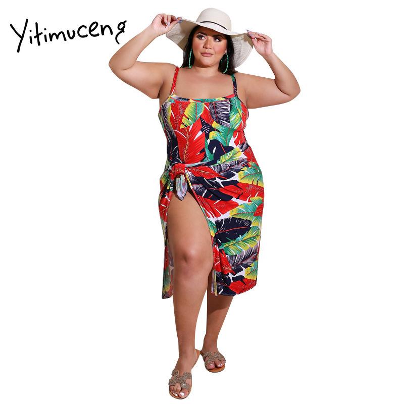 Plus Size Tracksuits Yitimuceng Jumpsuit Womens Swimsuit Sexy Print Chiffon Camis Bikini 2 Piece Sets Shawl 2XL 3XL 4XL 5XL Summer 2021
Plus Size Tracksuits Yitimuceng Jumpsuit Womens Swimsuit Sexy Print Chiffon Camis Bikini 2 Piece Sets Shawl 2XL 3XL 4XL 5XL Summer 2021