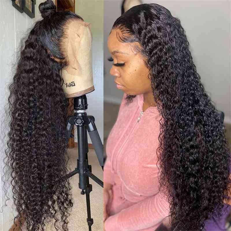 Inch 30 Water Wave Short Curly Lace Front Human Hair s For Black Women 4x4 Closure Long Deep Frontal Brazilian Wig 13x4, Ombre color
Inch 30 Water Wave Short Curly Lace Front Human Hair s For Black Women 4x4 Closure Long Deep Frontal Brazilian Wig 13x4, Ombre color