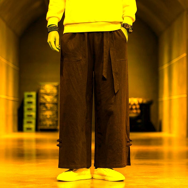 Men's Pants MRGB Korean Trend Solid Color Wide Leg Casual Oversize Streetwear Male Trousers Autumn Fashion Cotton Linen Pants5XL, Black
Men's Pants MRGB Korean Trend Solid Color Wide Leg Casual Oversize Streetwear Male Trousers Autumn Fashion Cotton Linen Pants5XL, Black