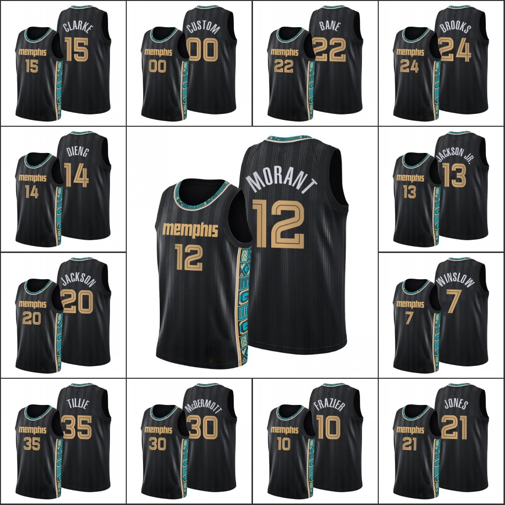 Men MemphisGrizzliesDillon Brooks Dillon Brooks Ja Morant Brandon Clarke Jaren Jackson Jr. Custom 2021CityBlack Jersey, Black
Men MemphisGrizzliesDillon Brooks Dillon Brooks Ja Morant Brandon Clarke Jaren Jackson Jr. Custom 2021CityBlack Jersey, Black