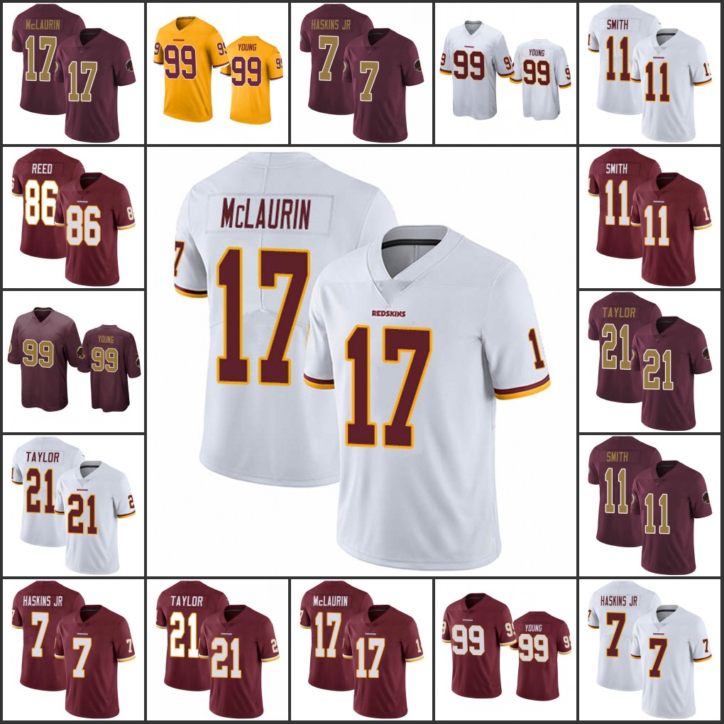 WashingtonRedskinsMen #11 Alex Smith 99 Chase Young 21 Sean Taylor 17 Terry McLaurin Women Youth Limited Jersey, Black;red
WashingtonRedskinsMen #11 Alex Smith 99 Chase Young 21 Sean Taylor 17 Terry McLaurin Women Youth Limited Jersey, Black;red