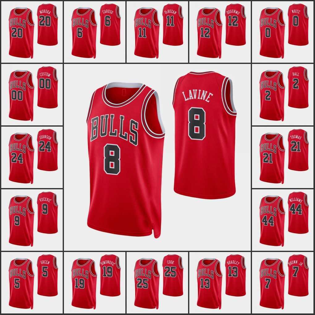 ChicagoBullsMen Zach LaVine Alex Matt Thomas Ayo Dosunmu Lonzo Ball Coby White Caruso 2021-22 75th Diamond Custom Red Jersey
ChicagoBullsMen Zach LaVine Alex Matt Thomas Ayo Dosunmu Lonzo Ball Coby White Caruso 2021-22 75th Diamond Custom Red Jersey