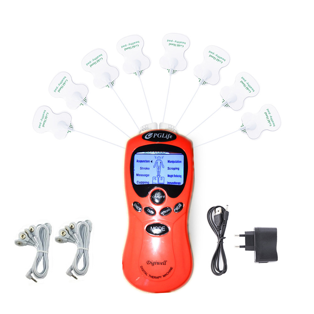 Two Channels Tens Unit Electric Body Therapy Massage e-stim Pulse Pain Relax Stretching Sports Electronic Muscle Stimulator
Two Channels Tens Unit Electric Body Therapy Massage e-stim Pulse Pain Relax Stretching Sports Electronic Muscle Stimulator
