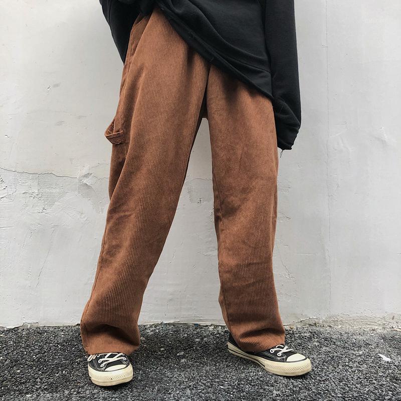 Loose Hip Hop Trousers Mens Overalls Spring Corduroy Pants Men's Fashion Solid Color Retro Straight Men Streetwear Wild, Black
Loose Hip Hop Trousers Mens Overalls Spring Corduroy Pants Men's Fashion Solid Color Retro Straight Men Streetwear Wild, Black