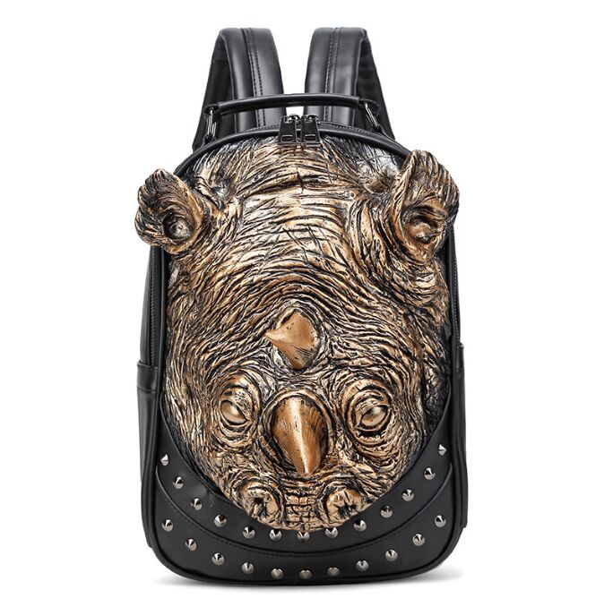 Cool Women 3D Owl Small Backpack High Quality Ladies Backpack Purse Cute Black Daypack for Girls boys bags