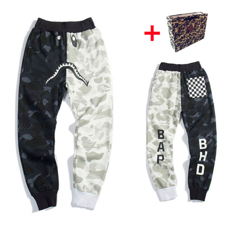 Apes Women Pants Shark Luminous camouflage high quality casual men pants male teen hip-hop sports personality trendy pants Bring tote bag 0104, 1pcs buttons
Apes Women Pants Shark Luminous camouflage high quality casual men pants male teen hip-hop sports personality trendy pants Bring tote bag 0104, 1pcs buttons