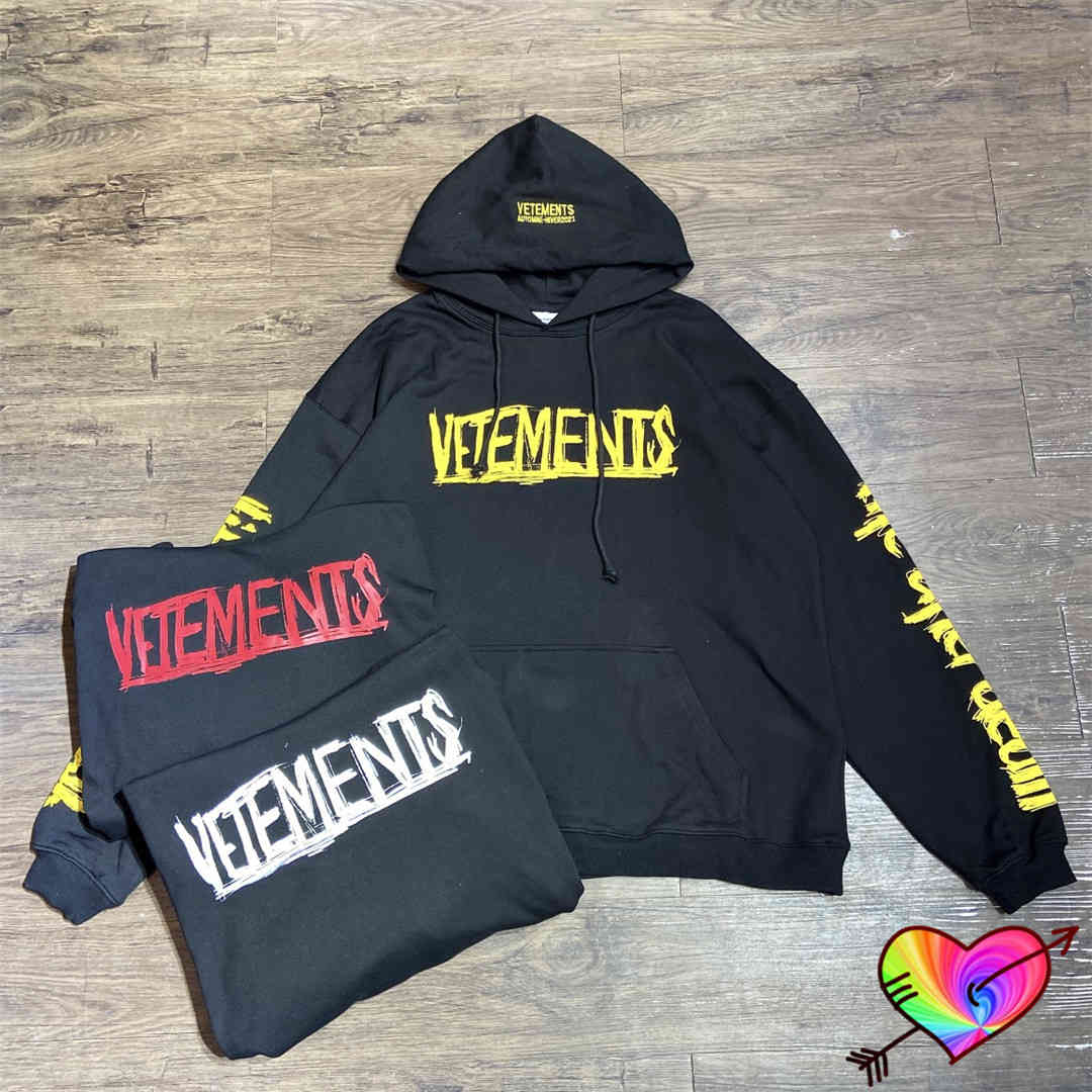 Women's Hoodies & Sweatshirts FW VETEMENTS Hoodie Men Women 1:1 High Quality Graffiti Graphic Vetements World Tour Oversize VTM Pullovers F3GE, 1# packing bag
Women's Hoodies & Sweatshirts FW VETEMENTS Hoodie Men Women 1:1 High Quality Graffiti Graphic Vetements World Tour Oversize VTM Pullovers F3GE, 1# packing bag