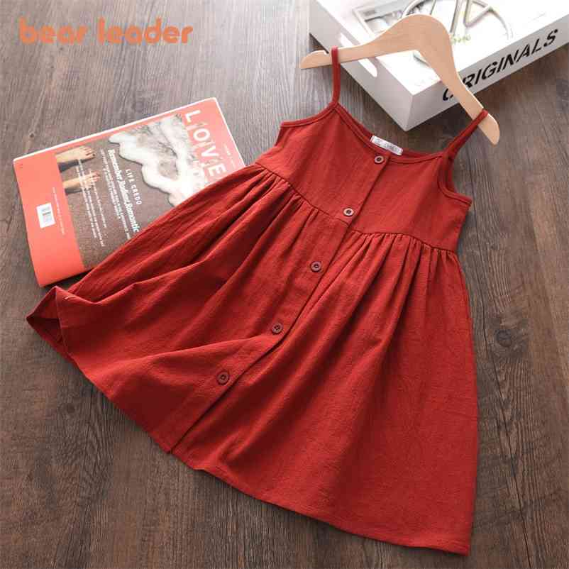 Girls Suspender Casual Dresses Kids Fashion Summer Solid Vestidos Baby Girl Sleeveless Costume Cool Cute Suits 3-7Y 210429, Az2525 red
Girls Suspender Casual Dresses Kids Fashion Summer Solid Vestidos Baby Girl Sleeveless Costume Cool Cute Suits 3-7Y 210429, Az2525 red