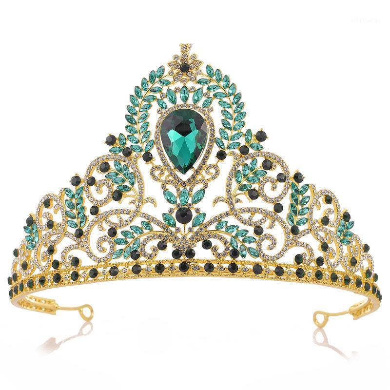 Baroque Vintage Crystal Bridal Tiaras Big Crowns Women Rhinestone Royal Queen Pageant Diadem Wedding Hair Accessories Jewelry Clips & Barret, Golden;silver 
Baroque Vintage Crystal Bridal Tiaras Big Crowns Women Rhinestone Royal Queen Pageant Diadem Wedding Hair Accessories Jewelry Clips & Barret, Golden;silver