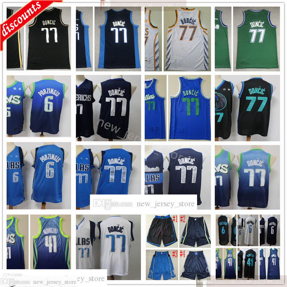 Basketball Luka 77 Doncic Jerseys Stitched Kristaps 6 Porzingis Jersey Green Blue White City Shorts, As the picture
Basketball Luka 77 Doncic Jerseys Stitched Kristaps 6 Porzingis Jersey Green Blue White City Shorts, As the picture