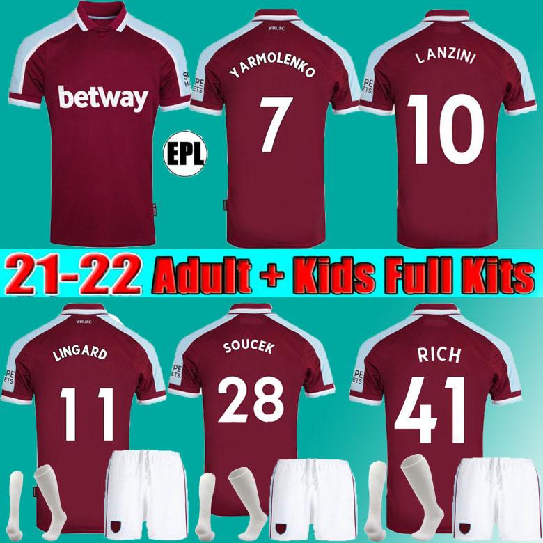 21 22 P.Fornals Bowen soccer jerseys home 2021 2022 ANDERSON Antonio RICE Soucek NOBLE HAM UNITED LANZINI football shirt WEST men +kids kit, White
21 22 P.Fornals Bowen soccer jerseys home 2021 2022 ANDERSON Antonio RICE Soucek NOBLE HAM UNITED LANZINI football shirt WEST men +kids kit, White