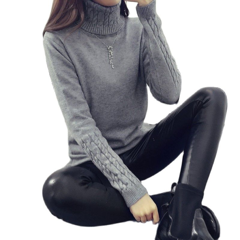 Autumn Winter Women Sweaters and Pullovers Fashion turtleneck Sweater Women twisted thickening slim pullover sweater, Ml turtelneck
Autumn Winter Women Sweaters and Pullovers Fashion turtleneck Sweater Women twisted thickening slim pullover sweater, Ml turtelneck