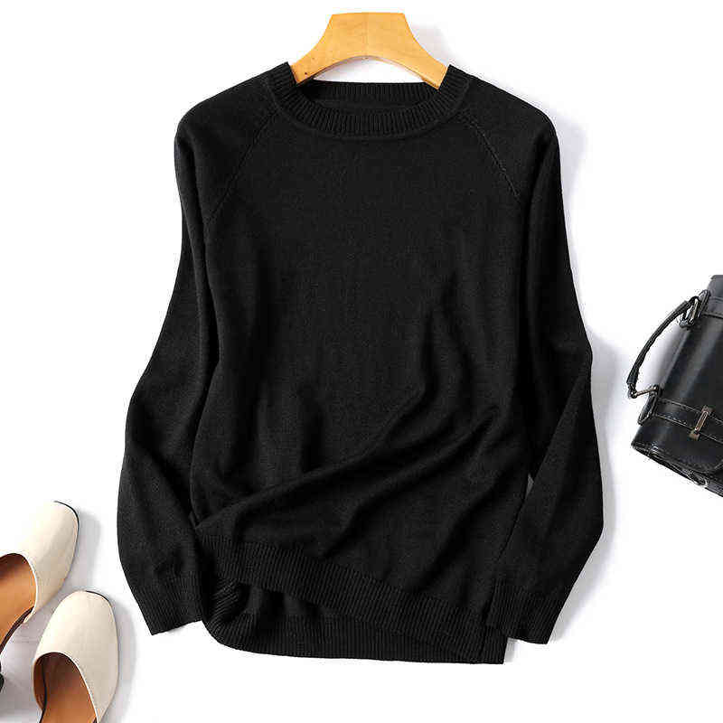 Autumn Winter Striped Knitted Pullovers Sweaters Long Sleeve Korean Loose High Quality Sweater Soft Warm Jumper Pull Femme 211109