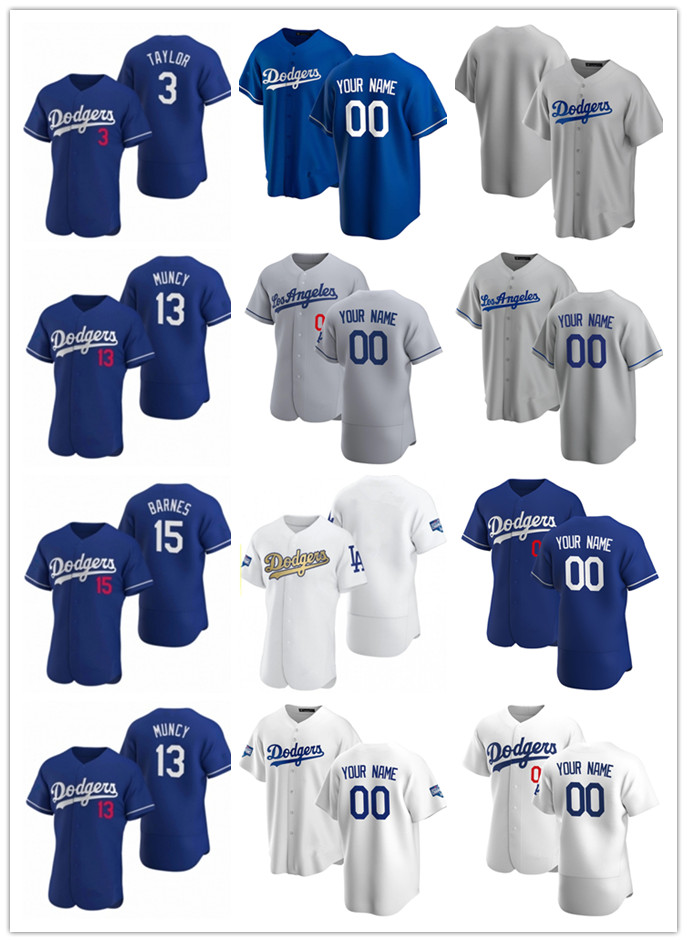 Custom Jersey Mens women youth Los Angeles Dodgers 3 Chris Taylor 13 Max Muncy 15 Austin Barnes Baseball Jerseys, Blue;black
Custom Jersey Mens women youth Los Angeles Dodgers 3 Chris Taylor 13 Max Muncy 15 Austin Barnes Baseball Jerseys, Blue;black