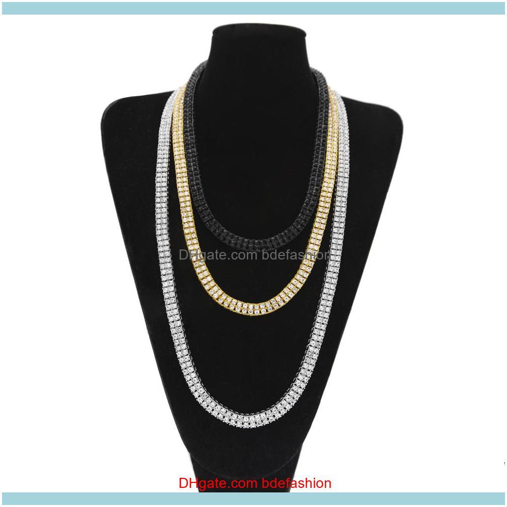 Chains Necklaces & Pendants Jewelry20-30Inches Iced Out Bling Rhinestone Men 10Mm 2 Row Tennis Chain Gold Sier Black Size Jewelry Drop Deliv
Chains Necklaces & Pendants Jewelry20-30Inches Iced Out Bling Rhinestone Men 10Mm 2 Row Tennis Chain Gold Sier Black Size Jewelry Drop Deliv