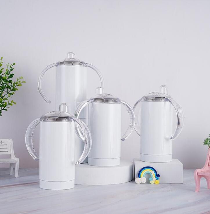 2020 12oz Sublimation Sippy Cups Stainless Steel Handle Water Bottles Kids Milk Mugs Insulated Coffee Mugs Baby Infant Tumblers A12, White
2020 12oz Sublimation Sippy Cups Stainless Steel Handle Water Bottles Kids Milk Mugs Insulated Coffee Mugs Baby Infant Tumblers A12, White