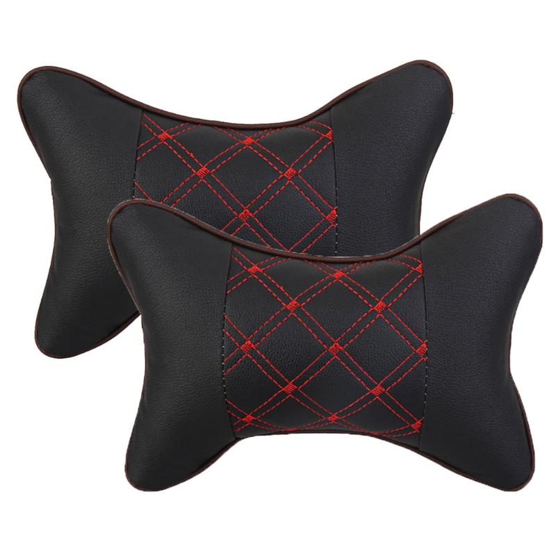 Seat Cushions 2Pcs PU Leather Car Pillows Durable Headrest Neck Rest Cushion Support Accessories Auto Black Safety Pillow Universal Decor
Seat Cushions 2Pcs PU Leather Car Pillows Durable Headrest Neck Rest Cushion Support Accessories Auto Black Safety Pillow Universal Decor