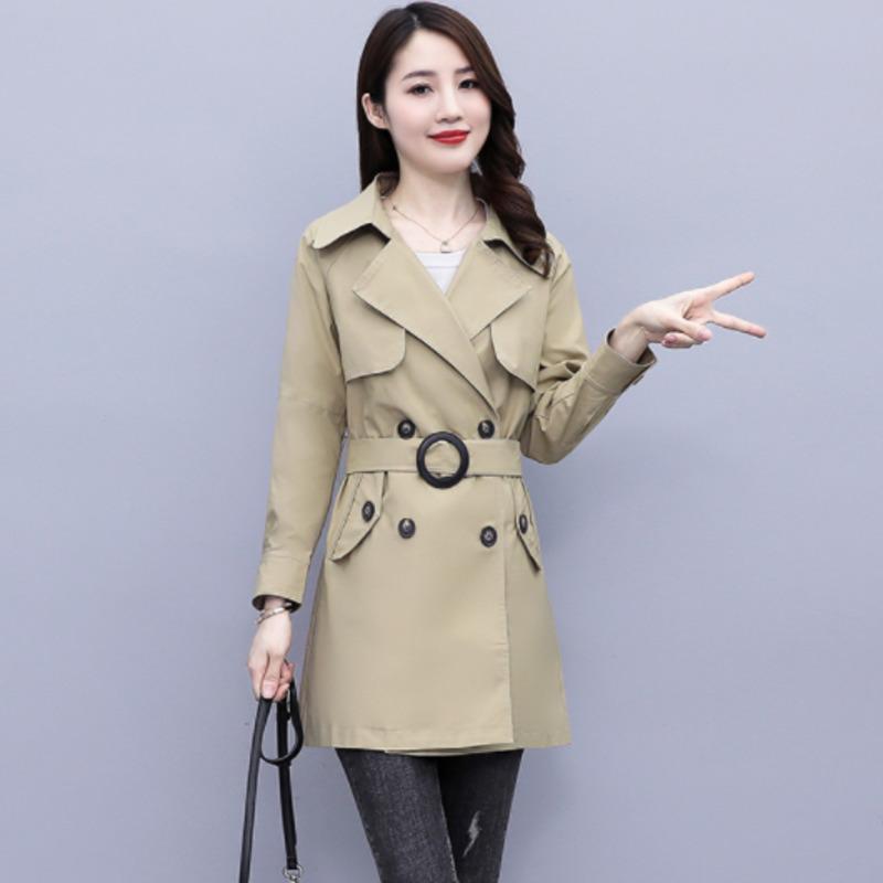 Women's Jackets #9338 Long Jacket Woman V Neck Spring Autumn Casual Full Sleeve Coats Female Korean Style Windbreaker Women Khaki Blue
Women's Jackets #9338 Long Jacket Woman V Neck Spring Autumn Casual Full Sleeve Coats Female Korean Style Windbreaker Women Khaki Blue