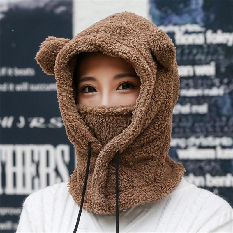 Berets Women Girls Cute Plush Warm Winter Hats Earflap Earmuff Beanies Caps Bear Ear Hat, Black
Berets Women Girls Cute Plush Warm Winter Hats Earflap Earmuff Beanies Caps Bear Ear Hat, Black