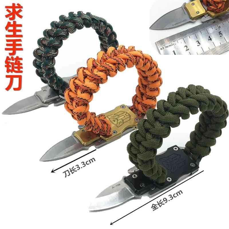 Stainless steel CLASP BRACELET transformers umbrella rope bracelet belt self defense survival Bracelet knife knitting
Stainless steel CLASP BRACELET transformers umbrella rope bracelet belt self defense survival Bracelet knife knitting