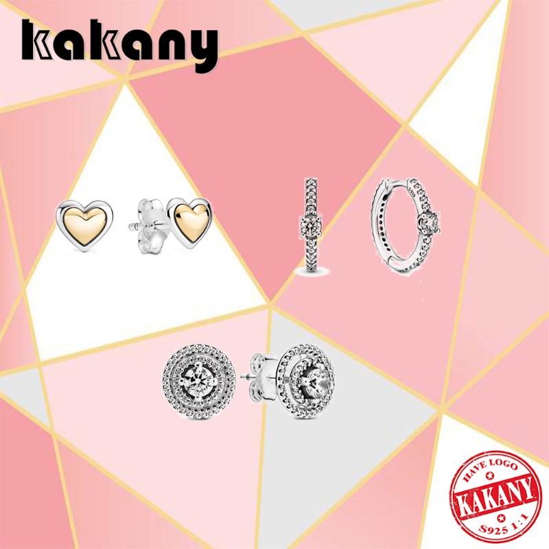 Dangle & Chandelier 2021 Fashion 100% S925 Sterling Silver Love Heart-shaped Small Round Earrings Original Diy Jewelry Suitable For Women
Dangle & Chandelier 2021 Fashion 100% S925 Sterling Silver Love Heart-shaped Small Round Earrings Original Diy Jewelry Suitable For Women