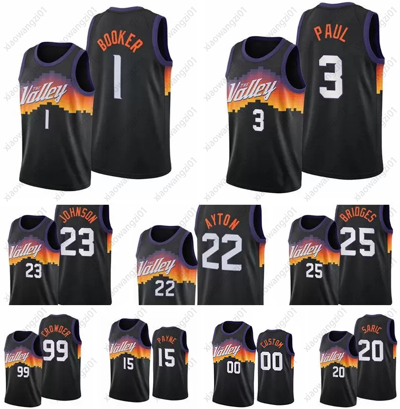Customize City Devin 1 Booker Chris 3 Paul Basketball Jerseys 25 Mikal Bridges Ayton Jae Crowder JaVale McGee Cameron Payne Edition Men New
Customize City Devin 1 Booker Chris 3 Paul Basketball Jerseys 25 Mikal Bridges Ayton Jae Crowder JaVale McGee Cameron Payne Edition Men New
