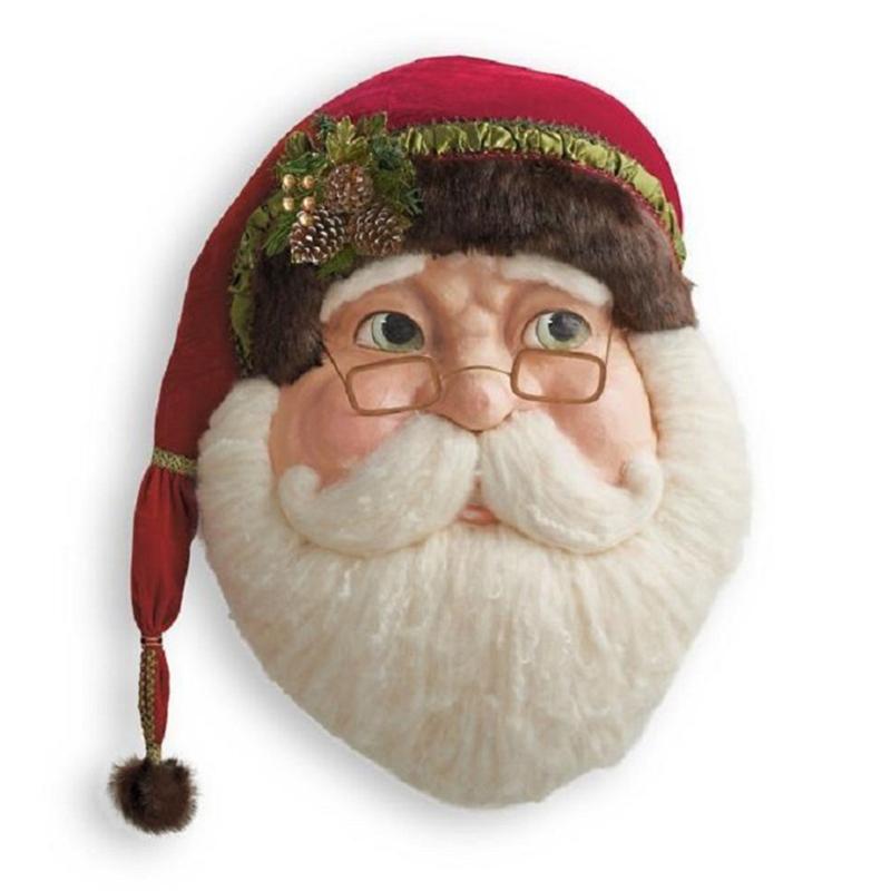 Christmas Decorations Wooden Santa Claus Head Hanging Statue Wall House Number Decoration Wreath Fireplace
Christmas Decorations Wooden Santa Claus Head Hanging Statue Wall House Number Decoration Wreath Fireplace