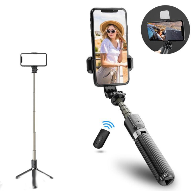 Bluetooth Selfie Stick One-piece Tripod With LED Fill Light And Remote Control For IOS Android Phone Monopods
Bluetooth Selfie Stick One-piece Tripod With LED Fill Light And Remote Control For IOS Android Phone Monopods