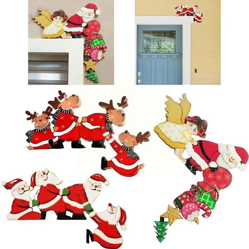 Christmas Decorations Creative Door Frame Decoration Atmosphere Article Family Chri S0T4
Christmas Decorations Creative Door Frame Decoration Atmosphere Article Family Chri S0T4