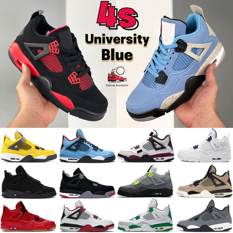 Newest University Blue 4 4s mens Basketball Shoes fire red thunder paris black cat metallic purple white oreo bred cactus jack men women Sneakers Trainers, 42# bubble wrap packaging
Newest University Blue 4 4s mens Basketball Shoes fire red thunder paris black cat metallic purple white oreo bred cactus jack men women Sneakers Trainers, 42# bubble wrap packaging