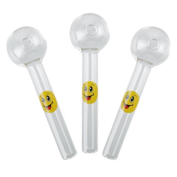 Smile Logo Oil Burner Glass Pipe Glasses Spoon Tobacco Pipes For Smoking Accessories 
Smile Logo Oil Burner Glass Pipe Glasses Spoon Tobacco Pipes For Smoking Accessories